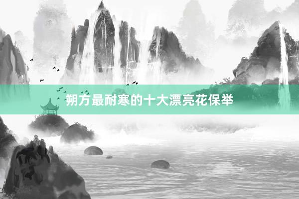 朔方最耐寒的十大漂亮花保举